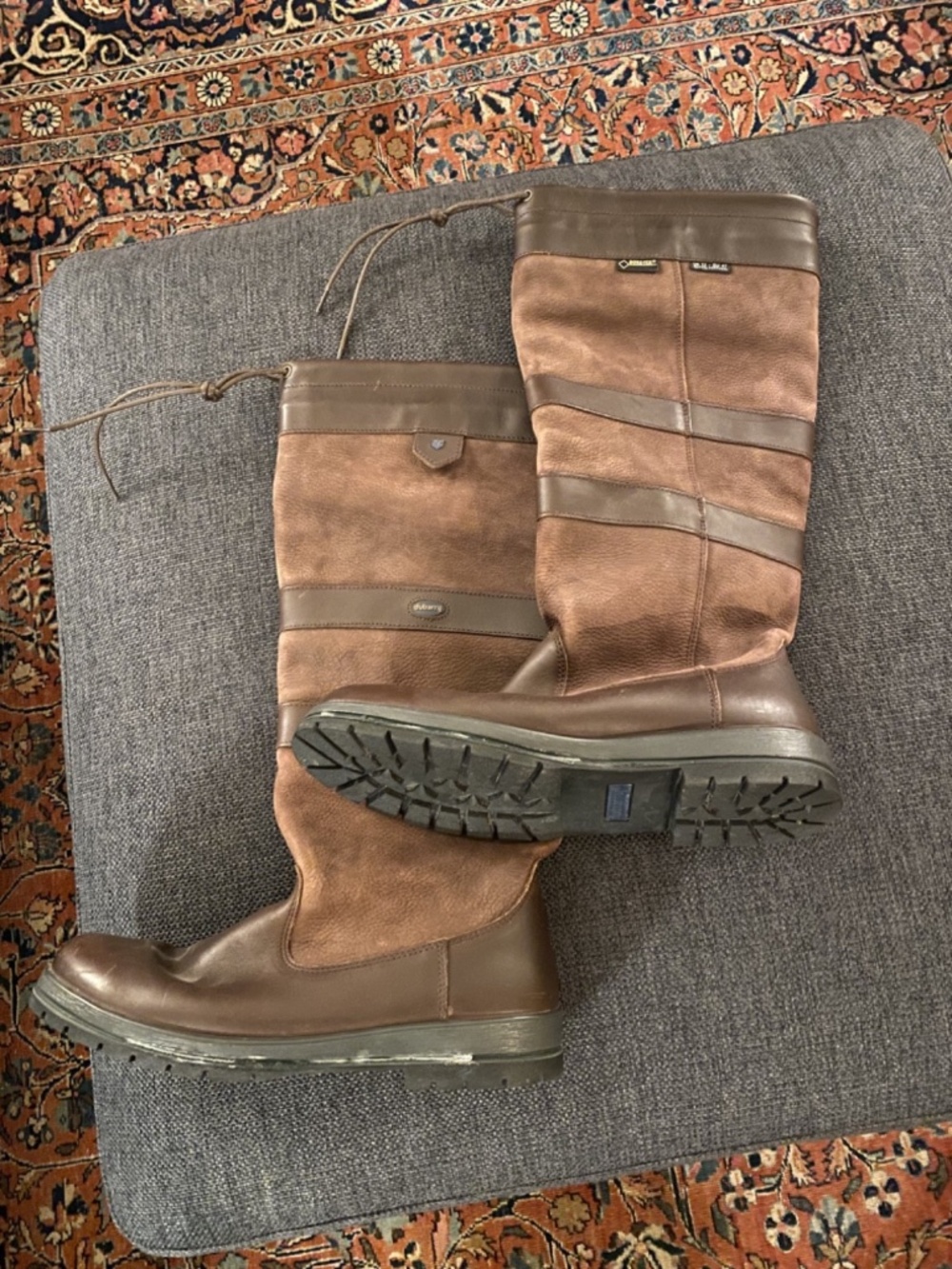 Dubarry 47 Men's Galway Boots Size US 12 ( EU 47 ) - Brown Classic Gore-Tex